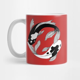 Yin Yang Fish Mug